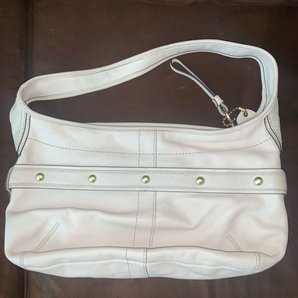New Coach Women Purse White